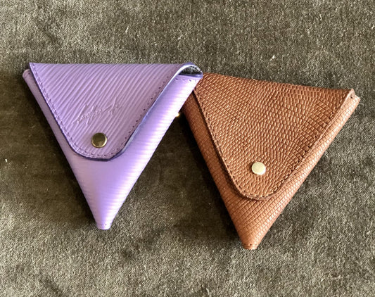 Leather Be Coin Triangle